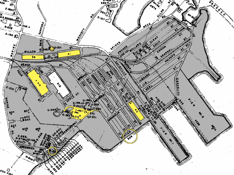 BASE Advance Base Depot map